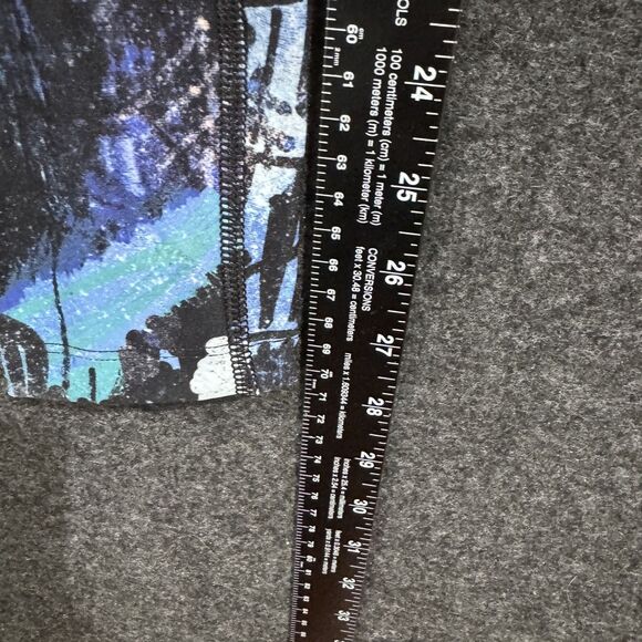 Nike Leggings Women's Small Blue Dri-Fit Abstract Print Athletic Gym Pants - Picture 6 of 10